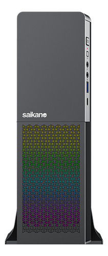 Gabinete Saikano Skn613 Black Tipo C + Usb 3.0 Con Fuente