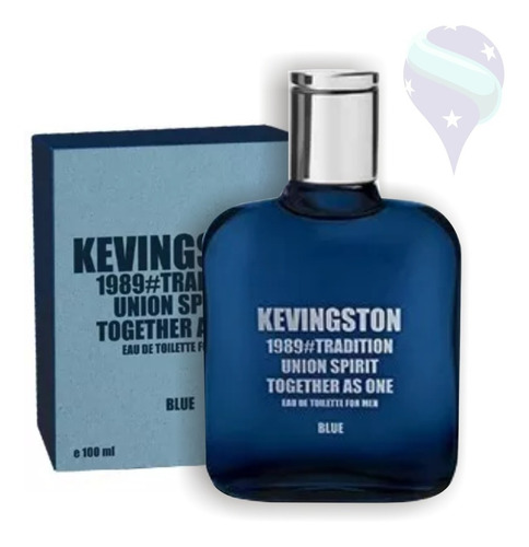 Perfume Kevingston 1989 Blue Hombre - Eau D Toilette 100 Ml 