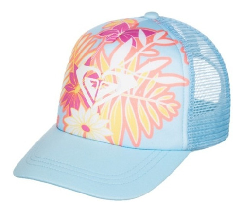 Gorra Roxy Modelo Sweet Emotions Celeste Trucker Importada