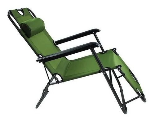 Silla Reposera Plegable Playa Camping Terraza - 2 Posiciones