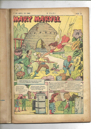 O Guri Nº 189 Abr 1948 Capitão America, Hopalong Cassidy Or (Usado)