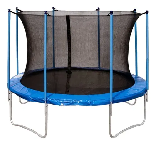 Cama Elástica Con Red Protección 366 Cm - 12 Pies