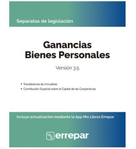 Separata Ley De Ganancias Y Bienes Personales