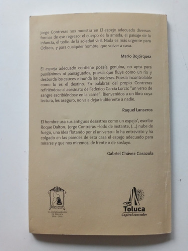 El Espejo Adecuado. Jorge Contreras Herrera. H. Ayuntamiento