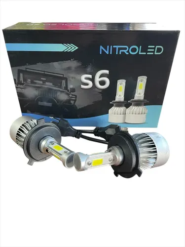 Kit Luces Cree Led H4 Alta Baja Vw Gol Ab9 G3 G4 Power Todos