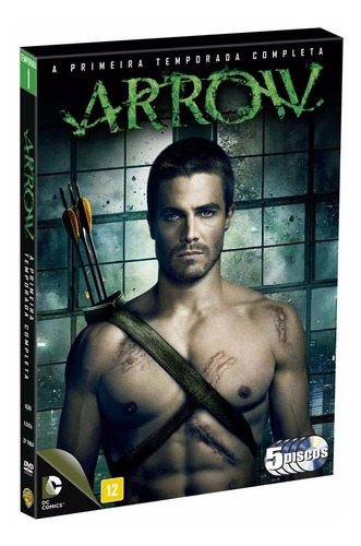 Arrow 1ª Temporada - Box Com 5 Dvds - Stephen Amell