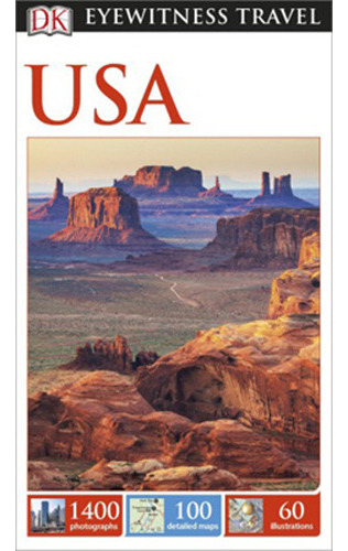 Dk Eyewitness Travel Guide: Usa 2014, De Dorling Kindersley. Editorial Imp. Penguin Group (usa)   Delacorte Press, Tapa Blanda En Español