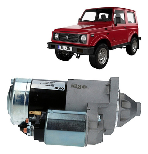 Motor De Partida Para Suzuki Samurai 1.3 1984 1996 Sj413