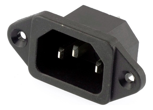 Ficha Conector Jack Interlock Macho 3p Chasis Pc Ups X10unid