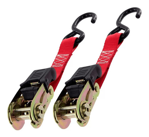 Imagem 6 de 8 de Catraca Cinta 2 Unidades Reboque Carga Moto Jet Bike Prancha