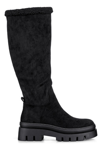 Botas Largas Mujer Casual Moda Gamuza Plataforma Weide Hx511