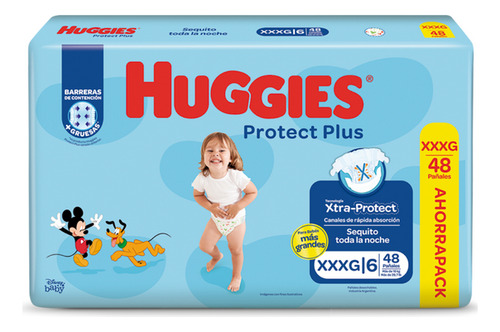 Huggies Protect Plus X48 Xxxg  