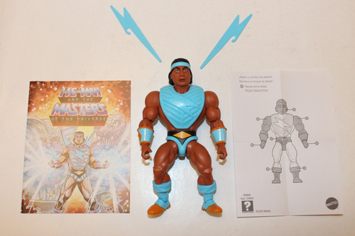 2023 Bolt Man Masters Of The Universe Origins Sun Man (Usado)