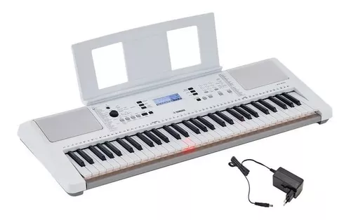 Teclado Yamaha Ez300 Branco 61 Teclas Iluminadas Nf