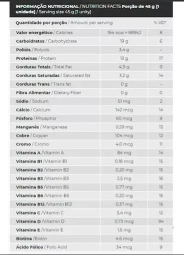 Barra De Proteína Crisp Bar 12 Unidades - Integralmédica