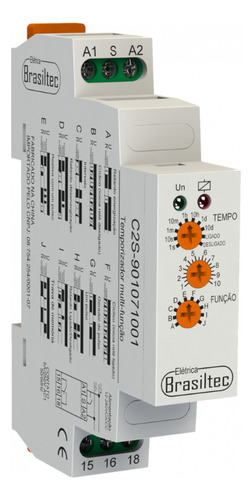 Rele De Tempo Multifuncao 12 Ate 240v