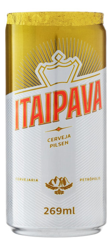 Cerveja Itaipava Pilsen lata 269ml