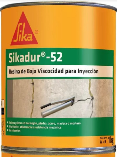 Sikadur 52 Resina Fluida Para Inyección 1 Kg