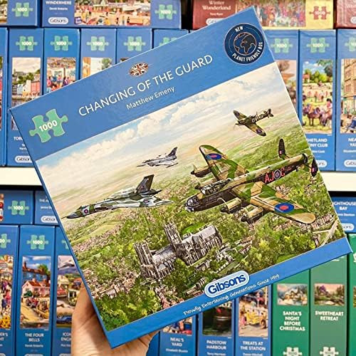 Cambio De Guardia 1000 Piezas Puzzle | Royal Air Force | Cat
