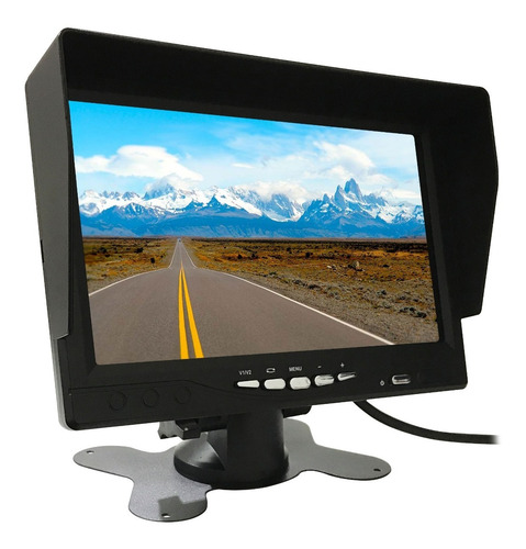 Imagen 2 de 9 de Pantalla 7 Pulgadas + Cámara Camion Vehiculos