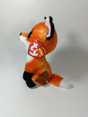Peluche Zorro Original Ty Beanie Boos Importado 15 Cms