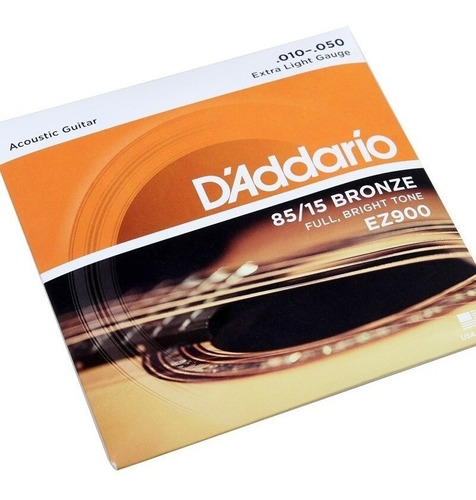 Cuerdas D´addario Ez900 Bronce Guitarra Acustica Dadario