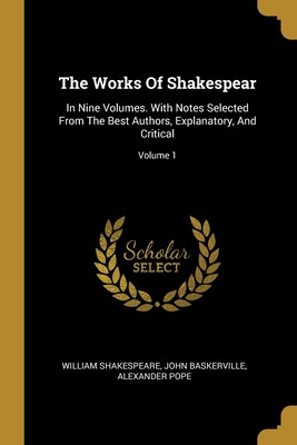 Libro The Works Of Shakespear: In Nine Volumes. With Note...