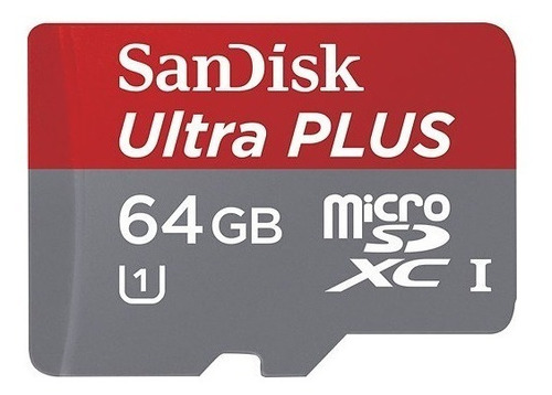 Tarjeta De Memoria Sandisk - Ultra Plus De 64gb Microsdxc Uh