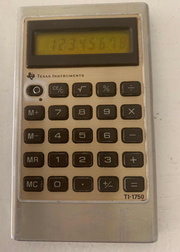 Calculadora Texas Instruments Vintage