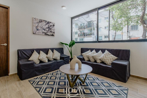 Imagen 1 de 12 de Departamento En Santa María La Ribera, Cuauhtémoc Con 2 Recámaras, 99 M², Id: 41608