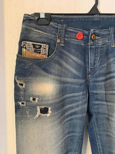 Pantal n Jeans Diesel De Mujer Grupee Originales Cuotas sin inter s