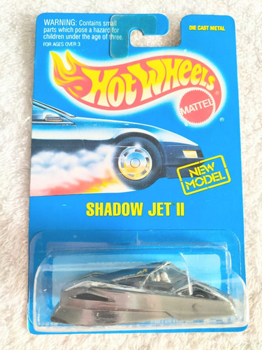 Shadow Jet 2, Hot Wheels, Mattel, Malaysia, 1992, A409