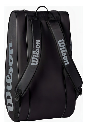 Raqueta Wilson Rak Pak negra y gris