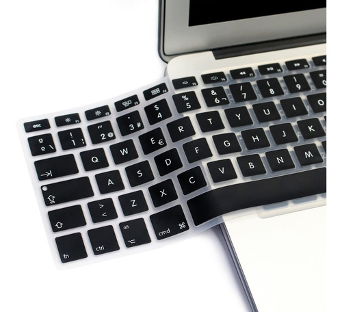 Imagen 1 de 8 de Protector Silicona Teclado Compatible Macbook Air 13 A1466