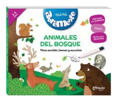 Abremente Mini Sonoros : Animales Del Bosque 