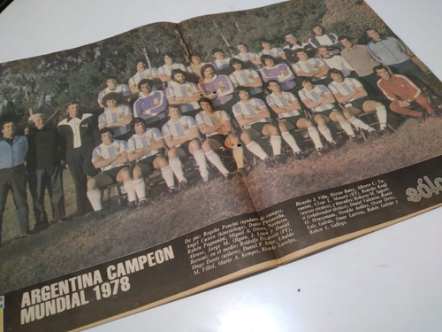 Pósters Selección Argentina Campeón Mundial 1978!