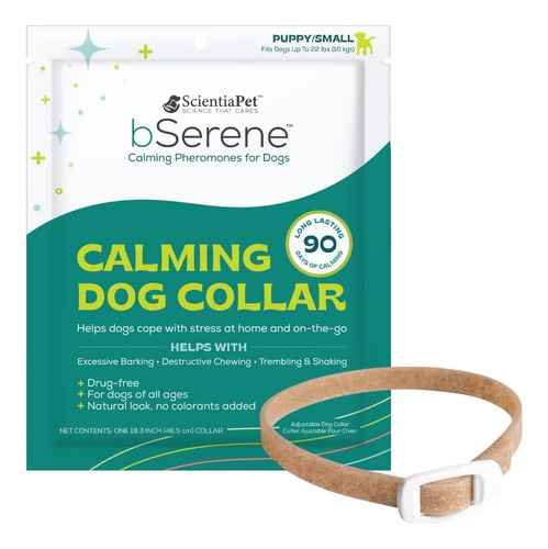 Bcollar Calmante Serene Para Perros, De Cachorros A Pequeños