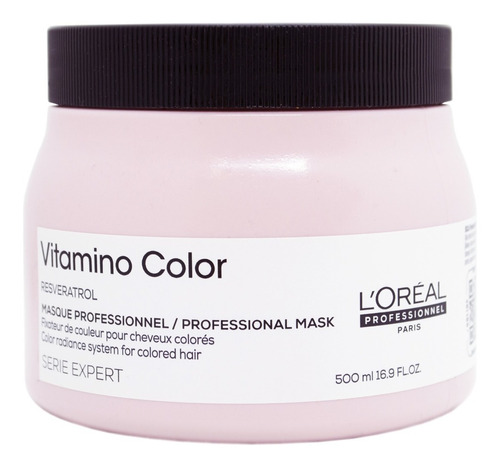Loreal Profesional Mascara Vitamino Color Teñido X500 Local
