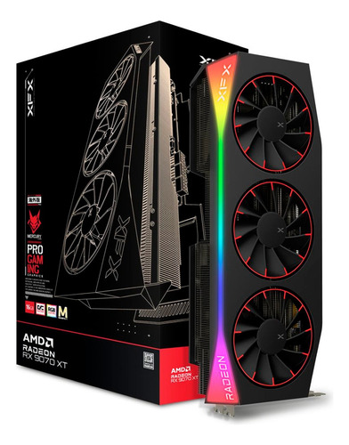 Xfx Magnetic Air Oc Rgb Amd Radeon Rx 9070 Xt 16gb Gddr6