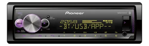 Som automotivo Pioneer Mvh X3000bt com usb e bluetooth e radio pr...