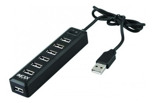 Multiplicador Hub De 7 Puertos Usb 2.0 Universal Pc Laptop