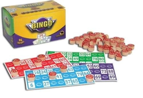 Bingo 96 Cartones S Habano 1018 Mimitoys