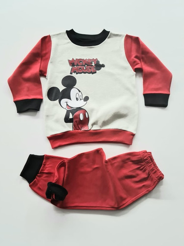 6471 Pijama Mickey Bebe 6 A 24 Meses