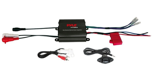 Pyle Amplificador Marino Plmrmp1b Nautico 400 Watts 4 Ohm   