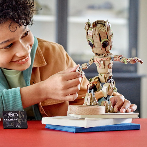 Lego Eu Sou O Groot 76217 - Marvel 476 Peças
