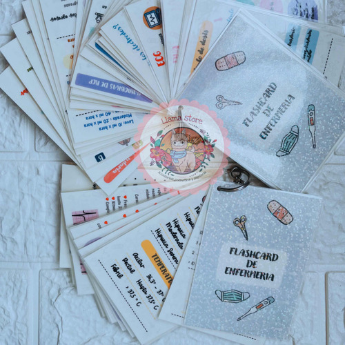 Flashcard - Notas De Enfermería Tens Tamaño Bolsillo