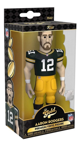 Nfl: Packers Funko Gold 12  Nfl: Packers Aaron Rodgers 