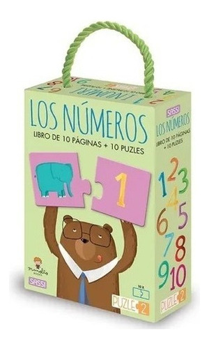 Los Numeros - Caja + Libro + Puzzle - Primera Infancia