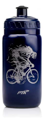 Botella azul Caramanhola Squeeze Discover Bike de 560 ml
