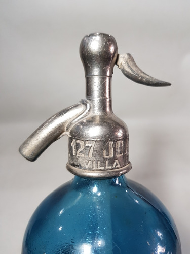 Imagen 5 de 9 de Antigua Soda José Gambuti Pico Coincidente Azul Mag 58885
